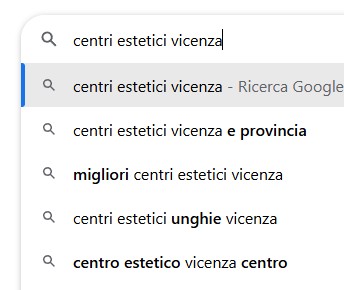 realizzazione siti web centri estetici vicenza